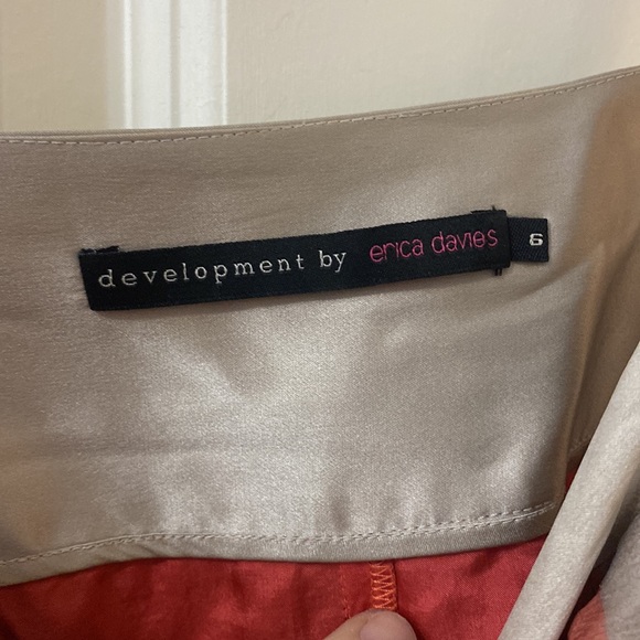 Erica Davies Pink Silk Cocktail Dress - Picture 6 of 10